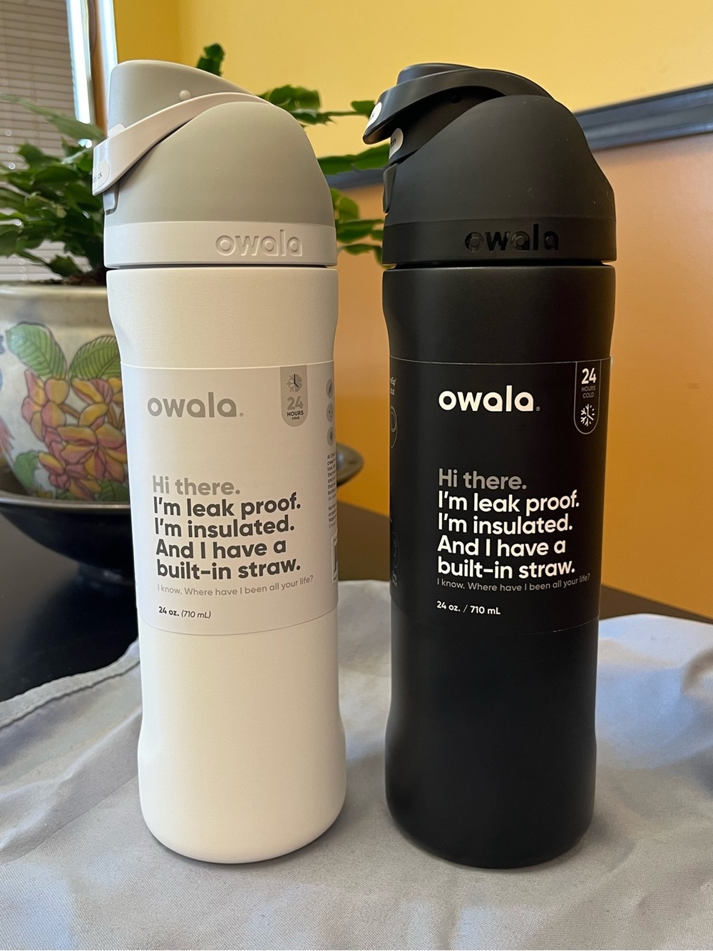 *BUNDLE* Owala FreeSip Stainless Steel Water Bottle 24 oz